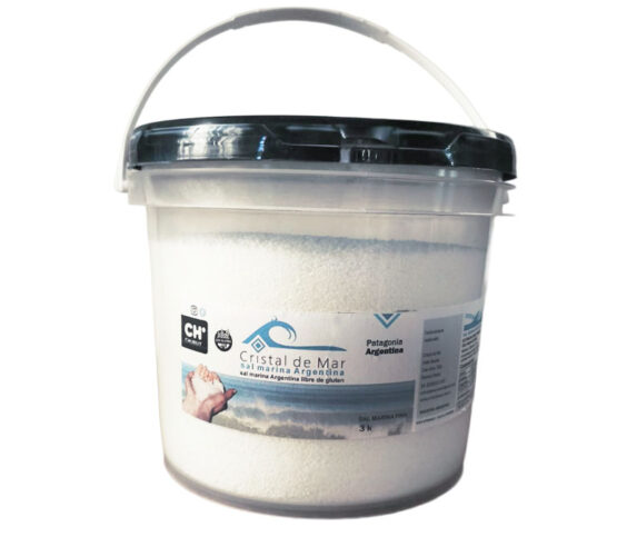 BALDE X 3KG SAL FINA CON ENVíO INCLUIDO