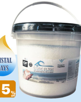 BALDE X 3KG SAL FINA CON ENVíO INCLUIDO